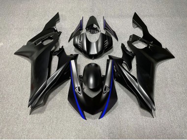 Accenti Neri Opachi & Blu 17-21 Yamaha R6 Carena
