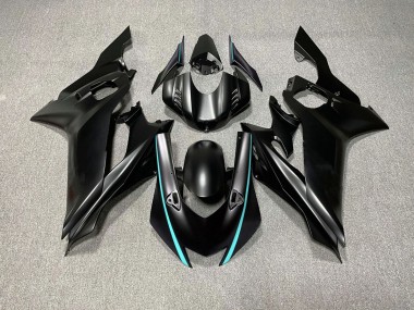 Accenti Nero Opaco & Verde Acqua 17-21 Yamaha R6 Carena