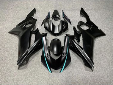 Accenti Nero Opaco & Verde Acqua 17-21 Yamaha R6 Carena