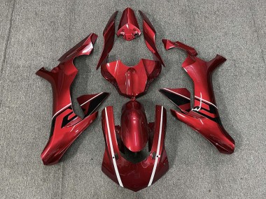 Accenti Rosso Intenso & Bianco & Nero 15-19 Yamaha R1 Carena