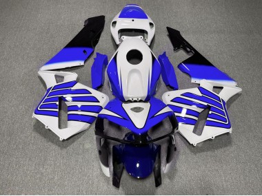 Ali Blu Scuro & Bianche 05-06 Honda CBR600RR Carena