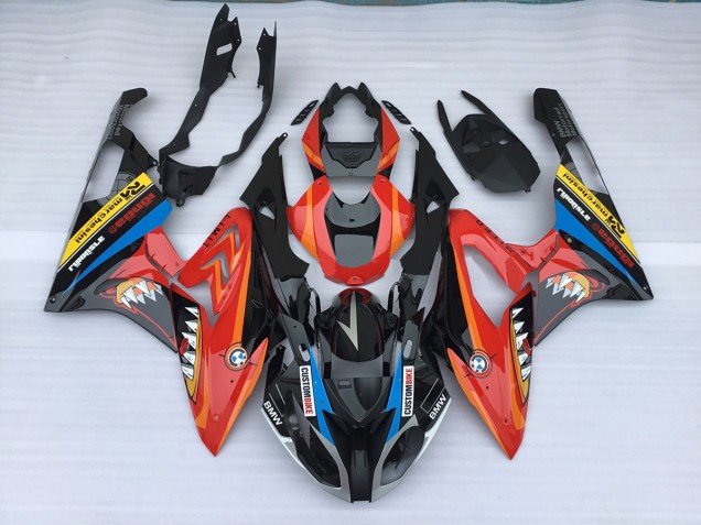 Alien Blu & Bianco 09-14 BMW S1000RR Carena