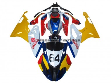 Alieno Blu & Bianco 09-14 BMW S1000RR Carena