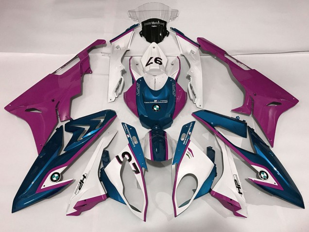 Alieno Blu & Bianco 09-14 BMW S1000RR Carena
