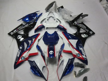 Alieno Blu & Bianco 09-14 BMW S1000RR Carena