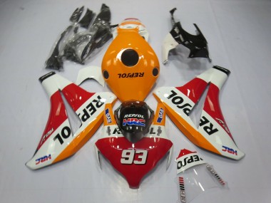 Arancio Chiaro Repsol 93 08-11 Honda CBR1000RR Carena