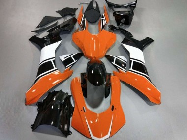 Arancio Lucido Bianco & Nero 15-19 Yamaha R1 Carena