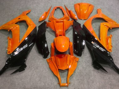 Arancio Lucido & Nero 16-19 Kawasaki ZX10R Carena