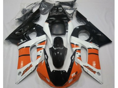 Arancio Lucido & Nero 98-02 Yamaha R6 Carena