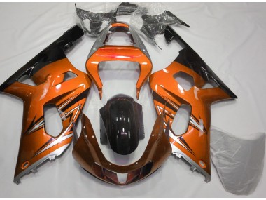 Arancione & Argento 01-03 Suzuki GSXR 600-750 Carena