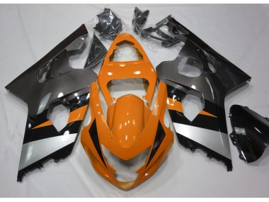 Arancione & Argento 04-05 Suzuki GSXR 600-750 Carena
