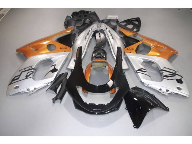 Arancione Lucido Argento & Nero 98-07 Yamaha YZF600 Carena