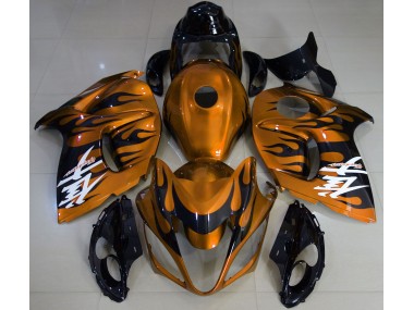 Arancione Lucido & Nero 08-20 Suzuki GSXR 1300 Carena