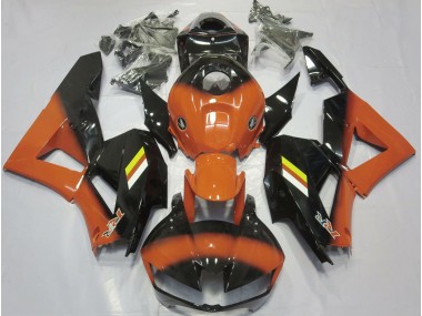 Arancione Lucido & Nero Sfumato 13-23 Honda CBR600RR Carena