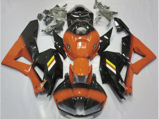 Arancione Lucido & Nero Sfumato 13-23 Honda CBR600RR Carena