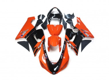 Arancione & Nero Elf 05-06 Kawasaki ZX6R Carena