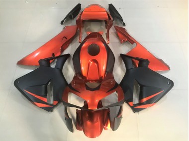 Arancione & Nero Opaco 03-04 Honda CBR600RR Carena