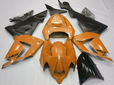 Arancione Perlato & Nero 04-05 Kawasaki ZX10R Carena