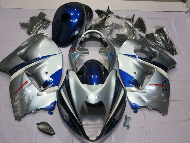 Argento & Blu 97-07 Suzuki GSXR 1300 Carena