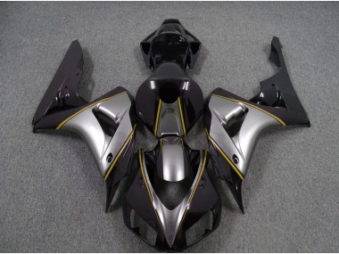 Argento Con Striscia Gialla 06-07 Honda CBR1000RR Carena