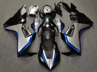 Argento & Nero & Blu 17-23 Honda CBR1000RR Carena