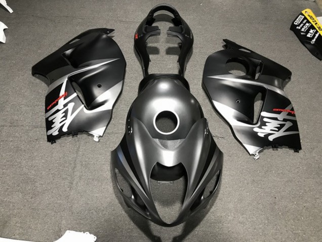 Argento Opaco/Nero 97-07 Suzuki GSXR 1300 Carena
