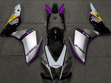 Argento Pirelli & Viola 10-15 Aprilia RSV4 1000 Carena