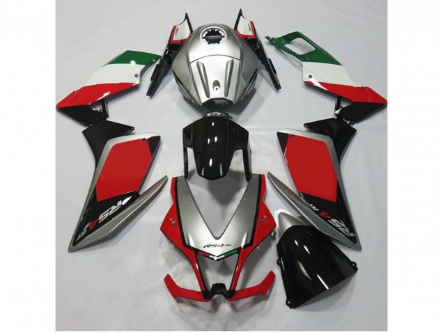 Argento & Rosso 12-15 Aprilia RS4 125 Carena