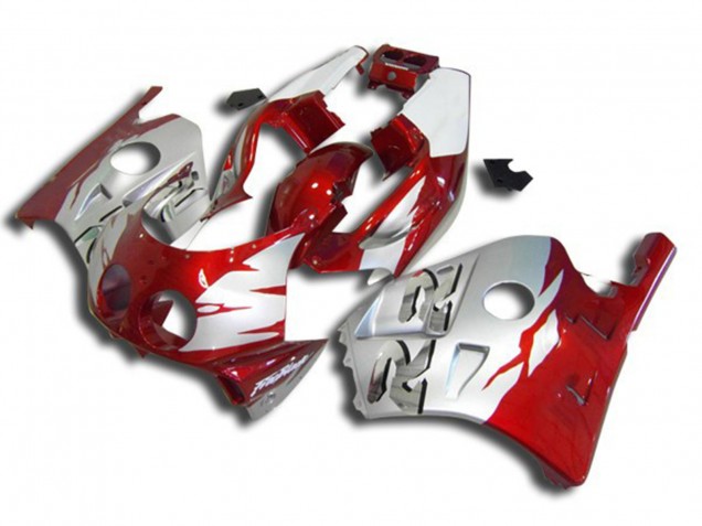 Argento Rosso & Bianco 90-98 Honda CBR250RR Carena