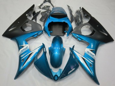Azzurro & Bianco 03-04 Yamaha R6 Carena