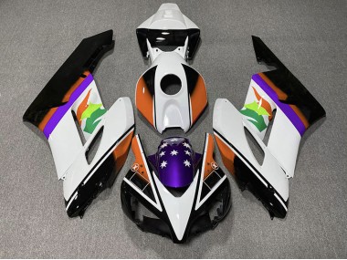 Bandiera Arancione & Viola 04-05 Honda CBR1000RR Carena