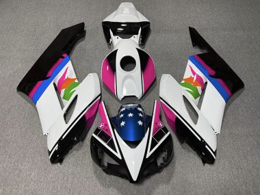 Bandiera Rosa & Blu 04-05 Honda CBR1000RR Carena