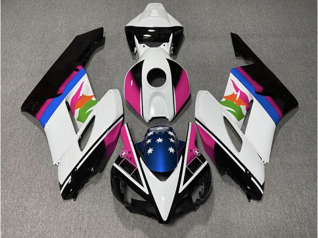Bandiera Rosa & Blu 04-05 Honda CBR1000RR Carena