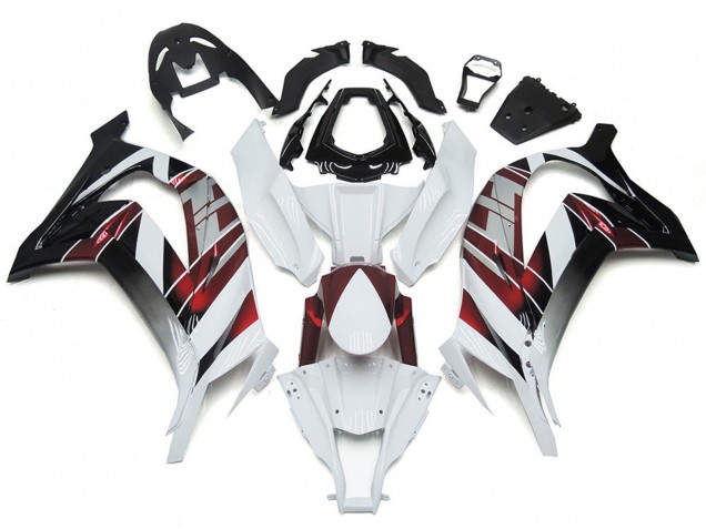 Bianco & Argento 16-19 Kawasaki ZX10R Carena