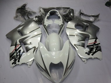 Bianco & Argento 97-07 Suzuki GSXR 1300 Carena