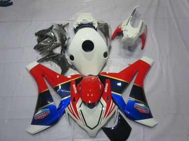 Bianco Blu & Rosso 08-11 Honda CBR1000RR Carena