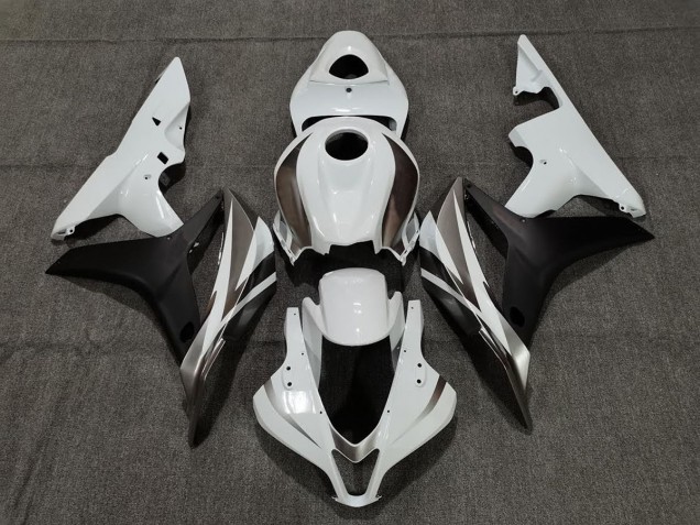 Bianco Grafite & Nero 07-08 Honda CBR600RR Carena