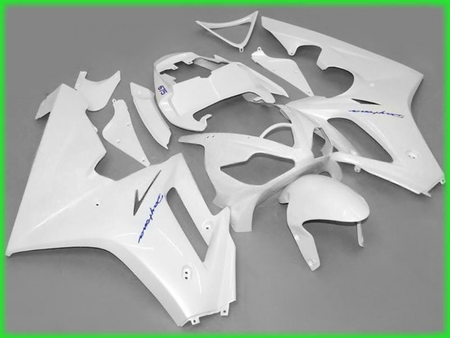 Bianco Lucido 06-08 Triumph Daytona 675 Carena