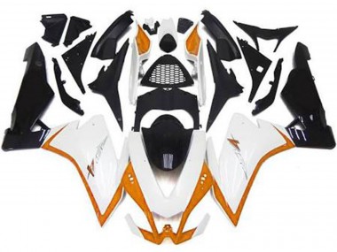Bianco Lucido & Arancione 10-15 Aprilia RSV4 1000 Carena