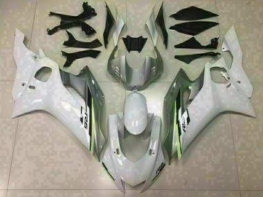 Bianco Lucido & Argento 17-21 Yamaha R6 Carena