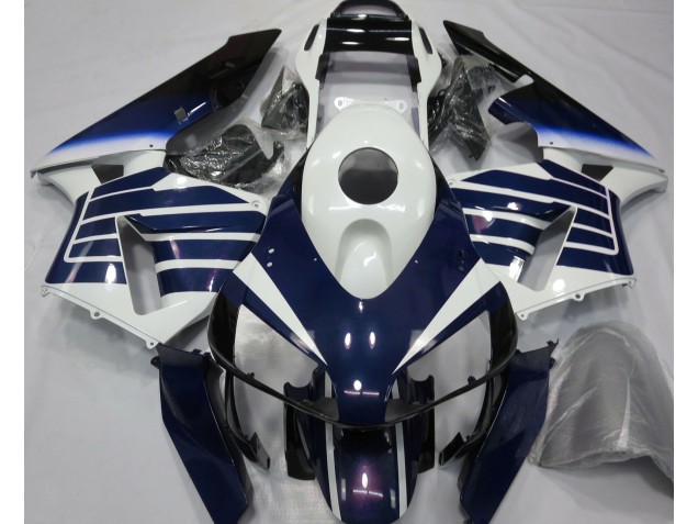 Bianco Lucido & Blu Sfumato 03-04 Honda CBR600RR Carena