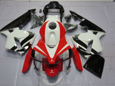 Bianco Rosso & Nero OEM 03-04 Honda CBR600RR Carena
