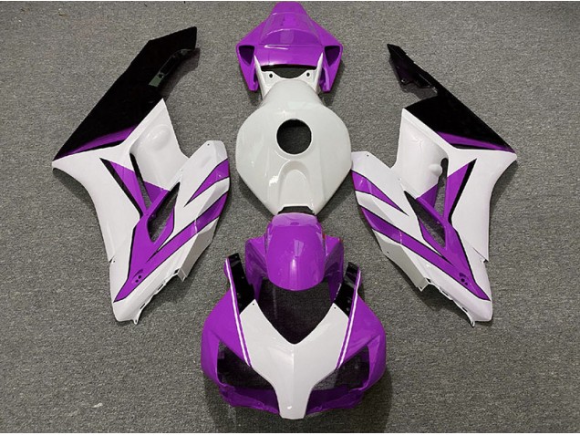 Bianco Viola & Nero Lucido 04-05 Honda CBR1000RR Carena