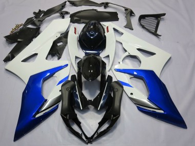 Blu & Bianco 05-06 Suzuki GSXR 1000 Carena
