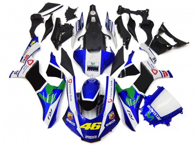 Blu & Bianco 46 15-19 Yamaha R1 Carena