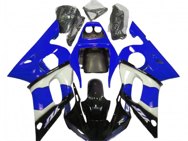 Blu Bianco & Nero 98-02 Yamaha R6 Carena