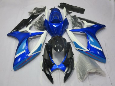 Blu Chiaro & Scuro 06-07 Suzuki GSXR 600-750 Carena
