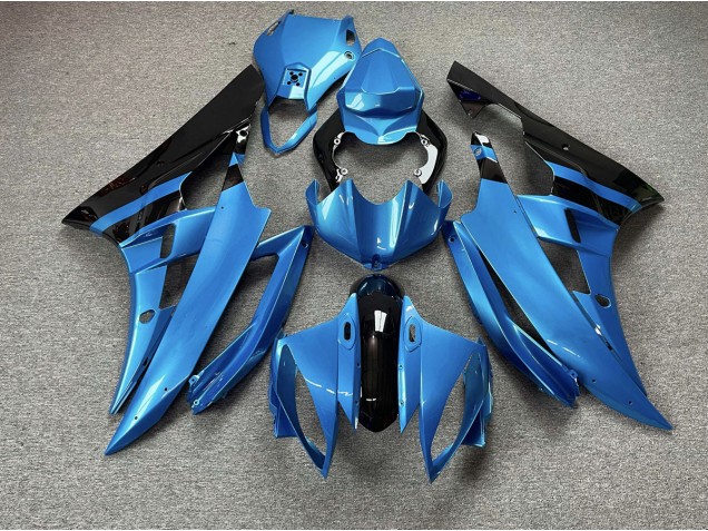 Blu Cielo & Nero 06-07 Yamaha R6 Carena