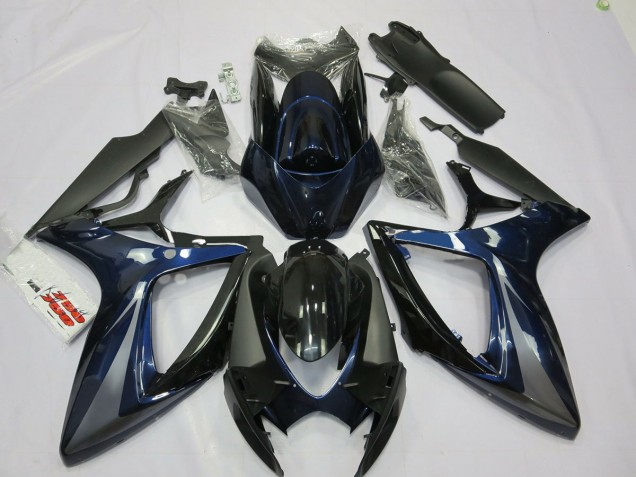 Blu & Grigio 06-07 Suzuki GSXR 600-750 Carena