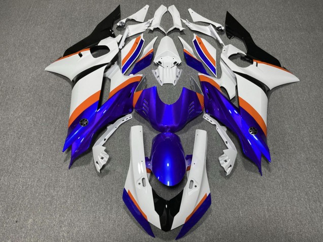 Blu Intenso & Arancione 17-21 Yamaha R6 Carena